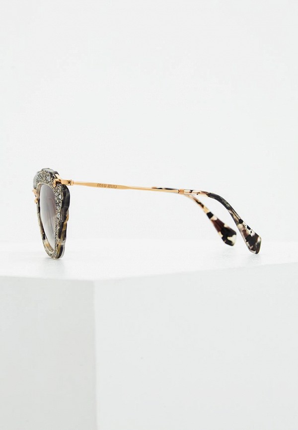 Miu Miu Очки солнцезащитные - MU 04QS DHE0A7 - фото 3