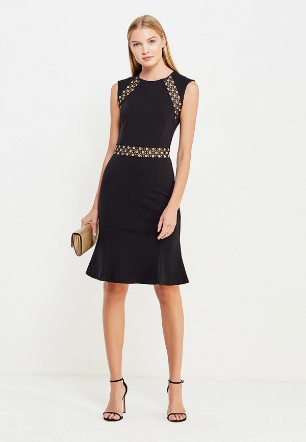 Платье Michael Michael Kors, цвет: черный, MI048EWUGZ71 — купить в ...