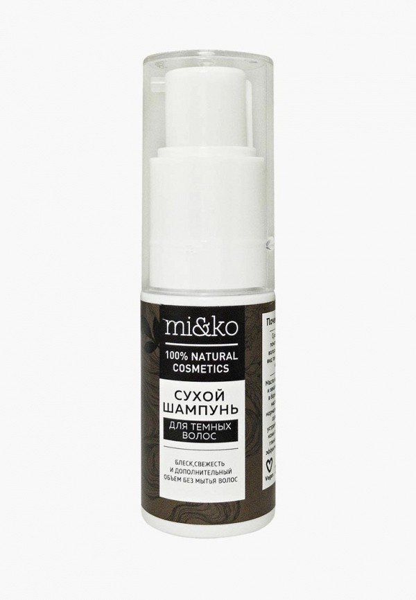 MiKo Сухой шампунь - для темных волос, 20 гр - фото 1