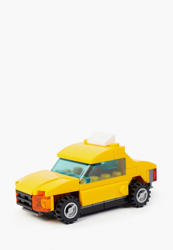 Росмэн Конструктор - Вайс Блок. Конструктор инерционная машина такси. TM Wise Block - фото 1