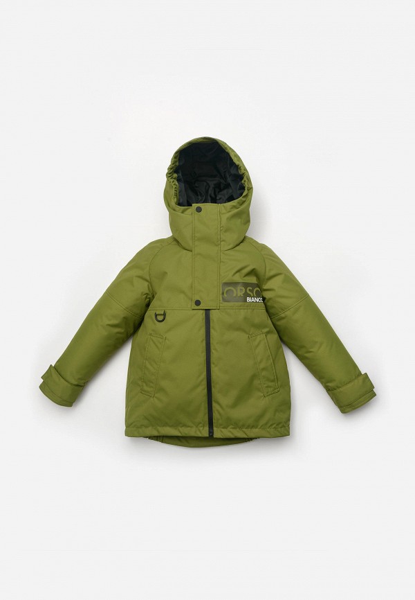 Куртка утепленная Orso Bianco - цвет: зеленый, коллекция: зима.