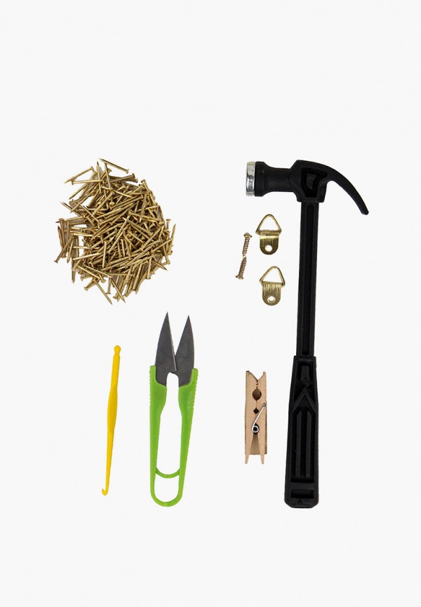 Рыжий Кот Набор для творчества - СТРИНГ АРТ, "Золотистая лошадь", 30*30 см - фото 4