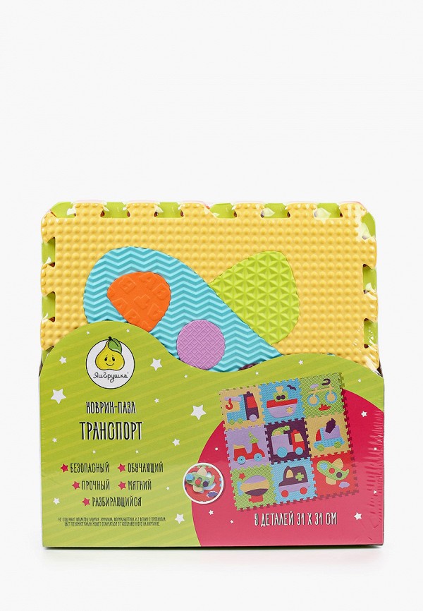 ЯиГрушка Коврик-пазл - "Транспорт", 9 сегментов, 31х1х31 см - фото 1