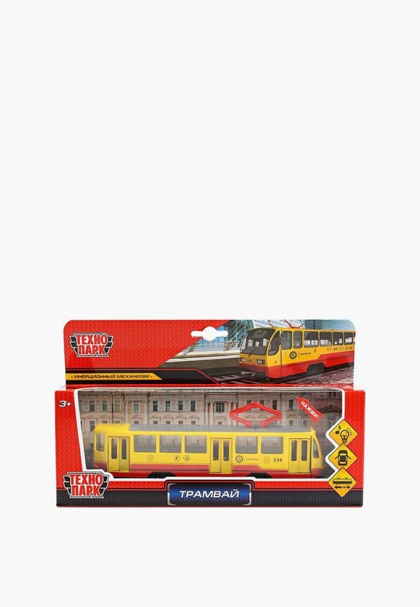 Технопарк Игрушка интерактивная - «Трамвай», 18.5 см - фото 1