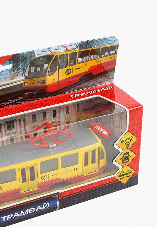 Технопарк Игрушка интерактивная - «Трамвай», 18.5 см - фото 2