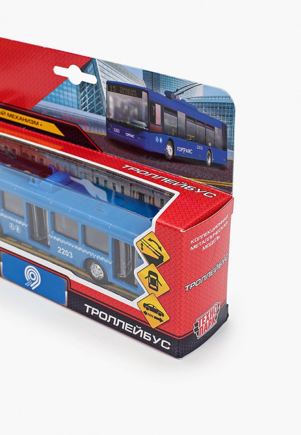 Игрушка Технопарк "Троллейбус", цвет: синий, MP002XC0106E — купить в ...