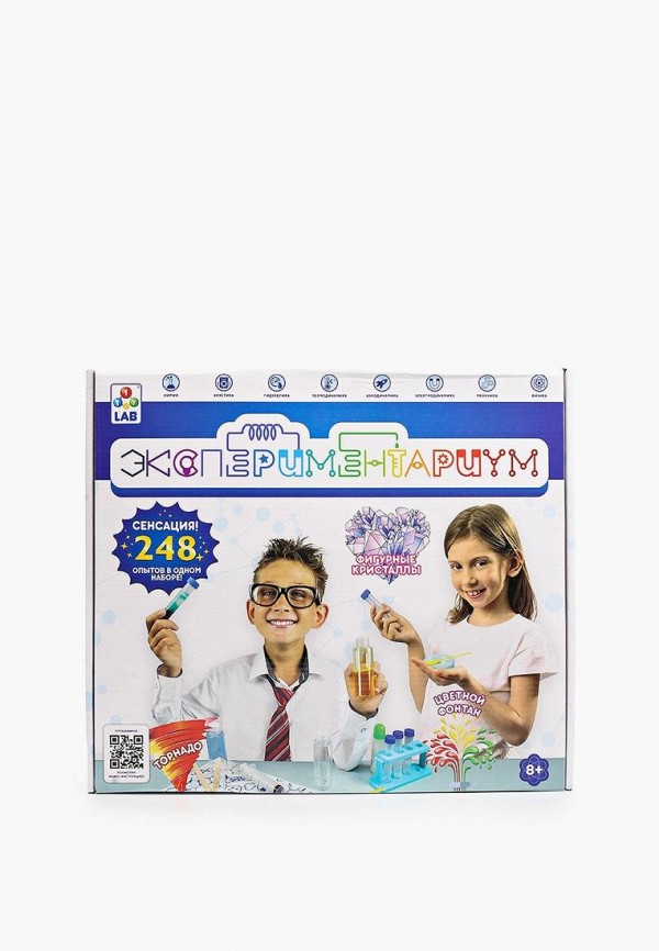 1Toy Набор для опытов - LAB Большой научный набор "ЭКСПЕРИМЕНТАРИУМ", (248 самых популярных опытов) - фото 1