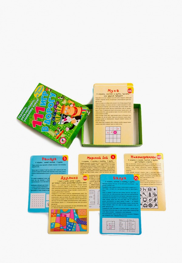 Дрофа-Медиа Игра настольная - 111 игр в дорогу - фото 2