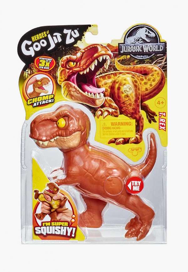 Росмэн Фигурка - Гуджитсу Ти-Рэкс Мир Юрского периода тянущаяся - фото 2