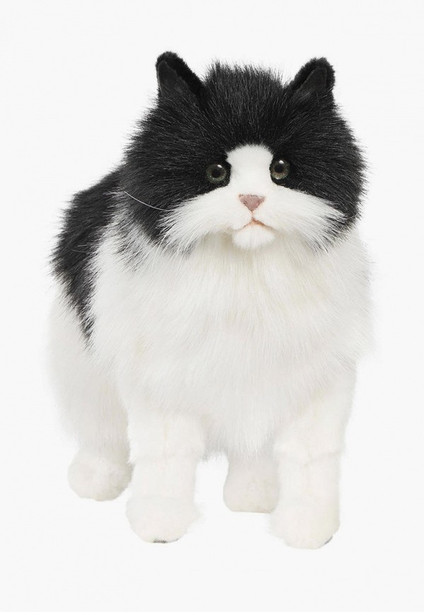 Hansa Игрушка мягкая - Кошка, чёрно-белая, 46 см - фото 2