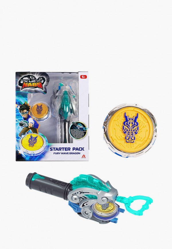 Росмэн Набор игровой - Инфинити Надо. Волчок Эпик Лончер Стартер Fury Dragon.TM Infinity Nado - фото 1