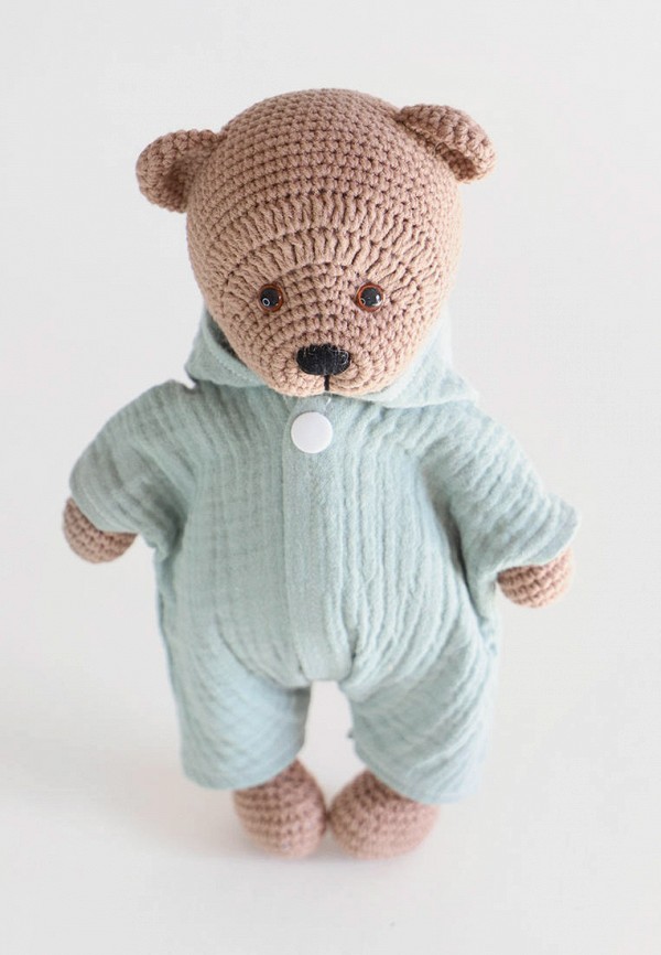 Apoli Игрушка мягкая - Мишка в комбинезоне - фото 3