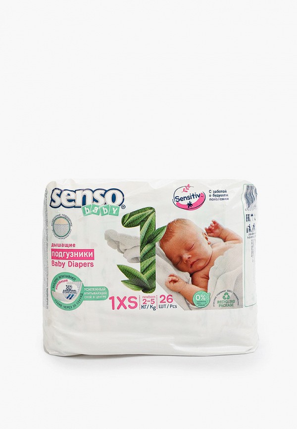 Подгузники Senso Baby, цвет: белый, MP002XC01CE4 — купить в интернет ...