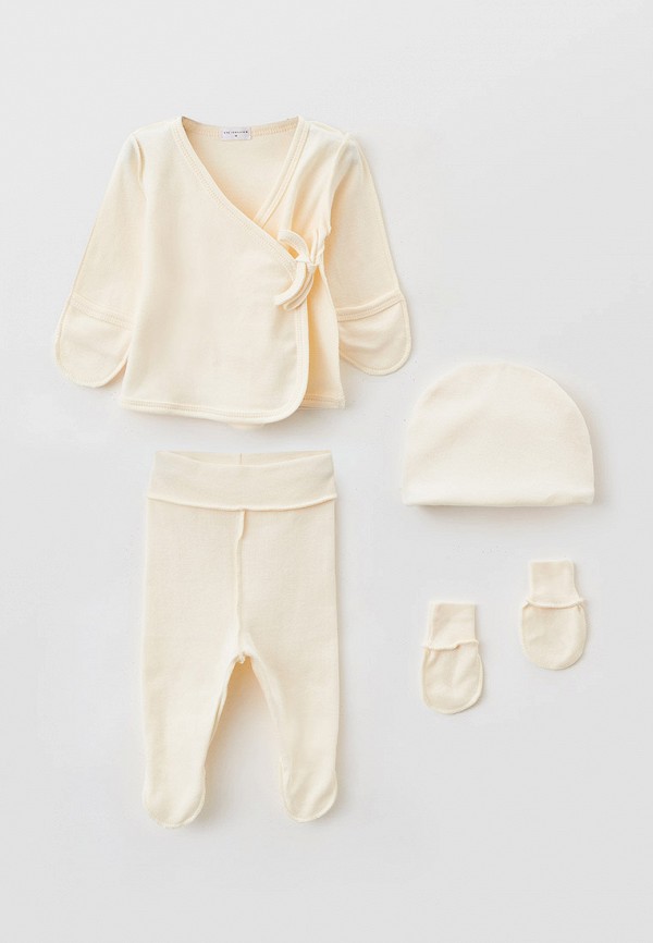 Ete Children Распашонка, ползунки, шапочка и рукавички - фото 1