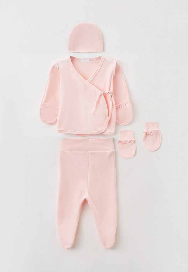 Ete Children Распашонка, ползунки, шапочка и рукавички - фото 1