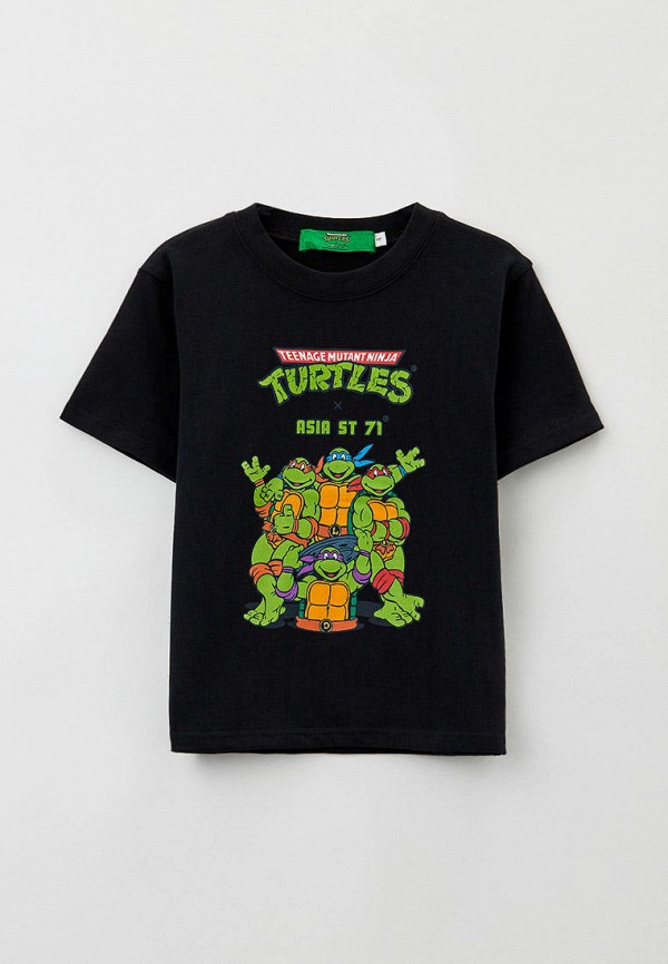 Футболка Asia st 71 х Teenage Mutant Ninja Turtles, цвет: черный