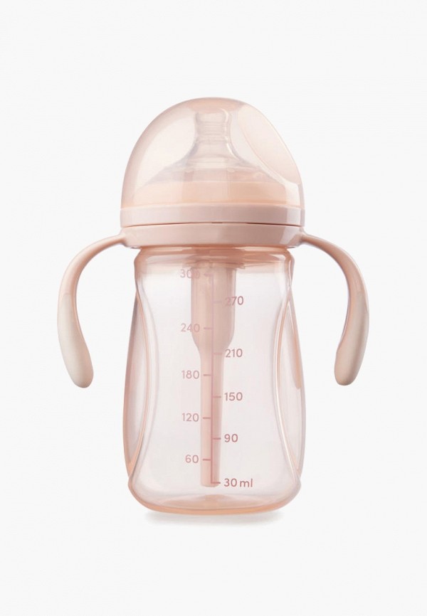 Happy Baby Бутылочка для кормления - с ручками и силиконовой соской - фото 4