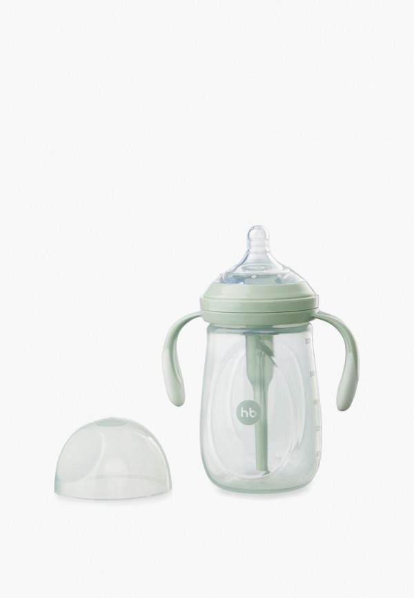 Happy Baby Бутылочка для кормления - с ручками и силиконовой соской - фото 4