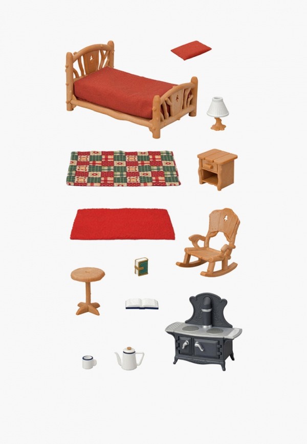 Sylvanian Families Набор игровой - Бревенчатая мебель - фото 1