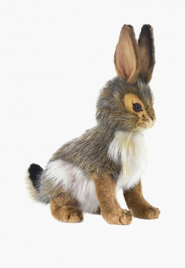Hansa Игрушка мягкая - реалистичная Заяц чернохвостый, 23 см - фото 1