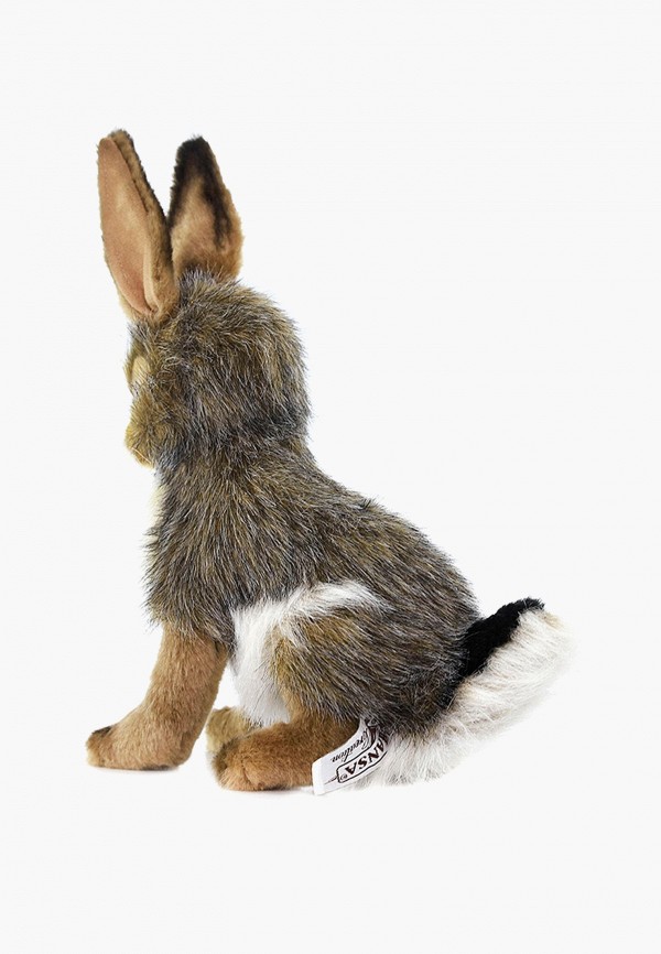 Hansa Игрушка мягкая - реалистичная Заяц чернохвостый, 23 см - фото 2