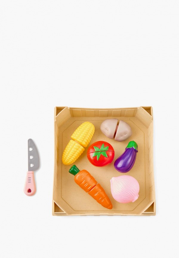 Happy Baby Набор игровой - овощи на липучках - фото 1