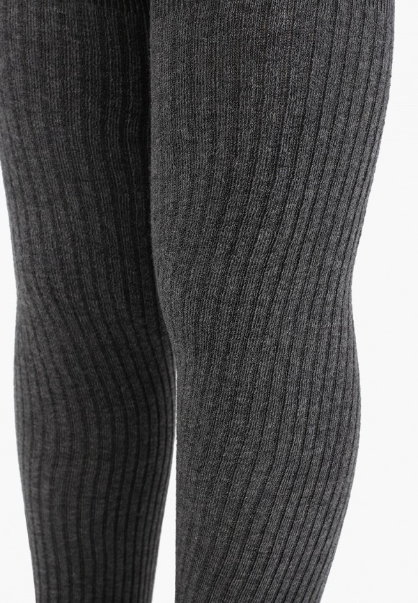 Колготки Calzedonia в рубчик из хлопка, цвет: серый, MP002XC01IXO ...