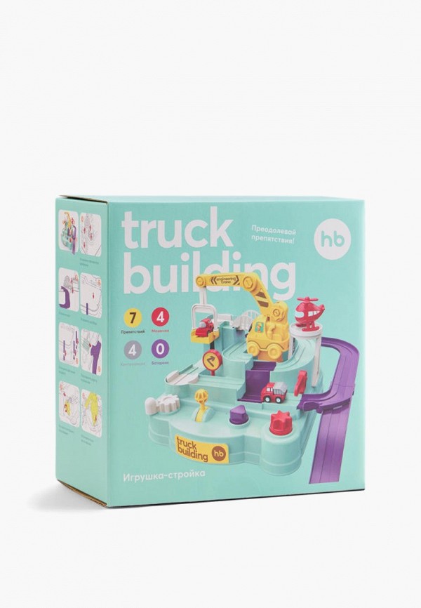 Happy Baby Набор игровой - автотрек с машинками - фото 6