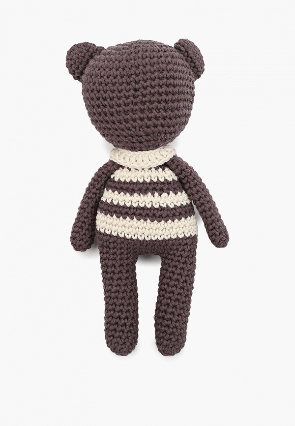 Oregano Mama Погремушка - Мишка из органического хлопка, 20 см - фото 2