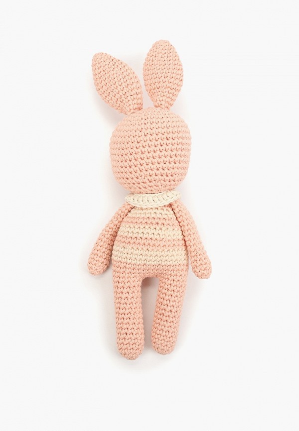 Oregano Mama Погремушка - Зайчик из органического хлопка, 24 см - фото 2