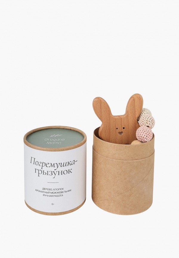 Oregano Mama Игрушка - Зайчик из дерева и хлопка - фото 4
