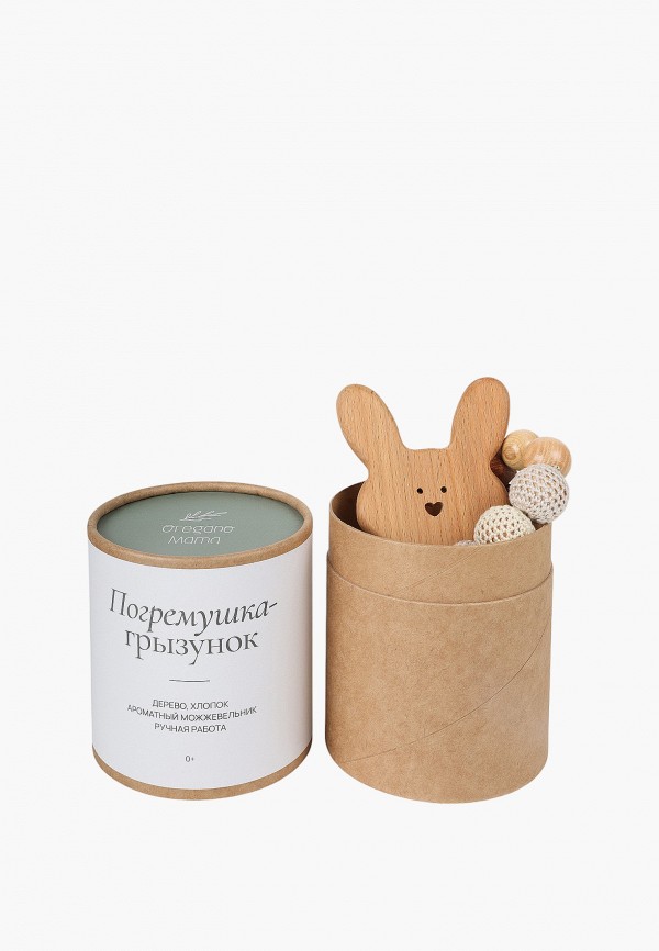 Oregano Mama Игрушка - Зайчик из дерева и хлопка - фото 4