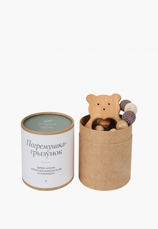 Oregano Mama Игрушка - Мишка из дерева и хлопка - фото 4