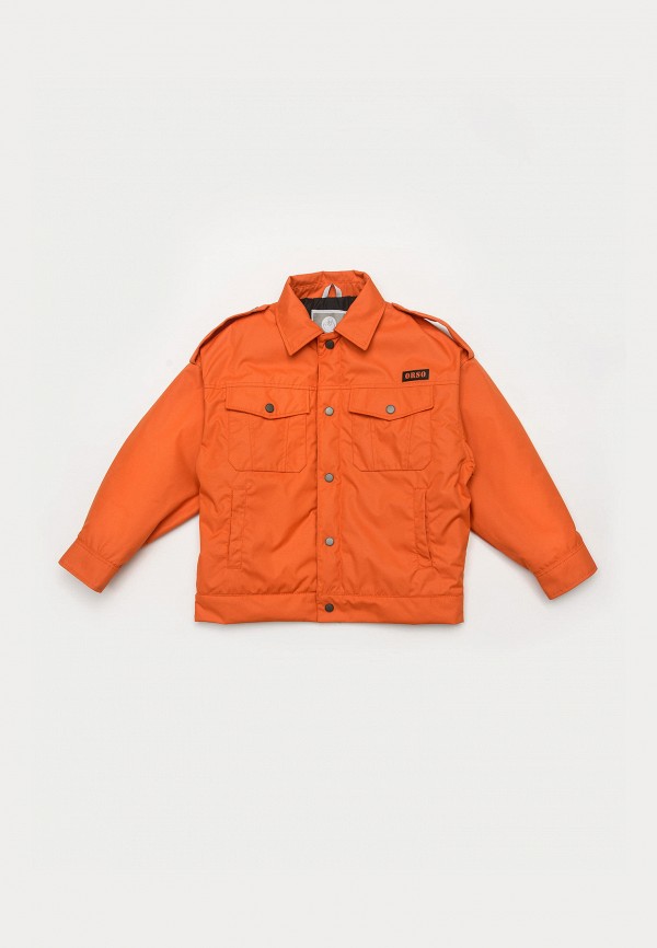 Куртка утепленная Orso Bianco - цвет: оранжевый, коллекция: зима.