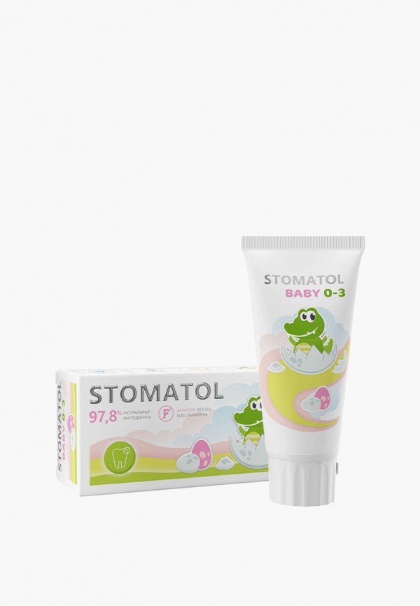 Stomatol Зубная паста - для профилактики кариеса и укрепления эмали с первого зуба - фото 2