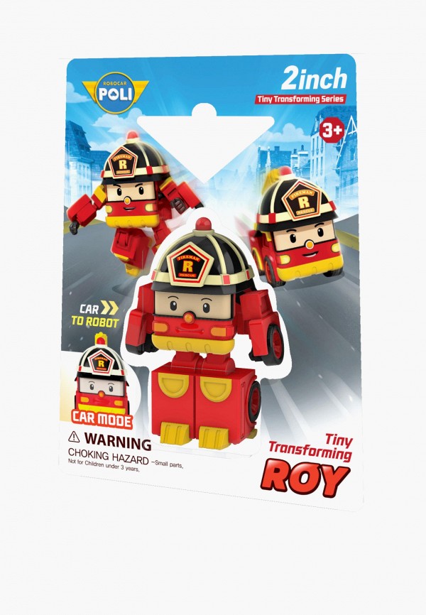 Robocar Poli Робот - трансформер мини "Рой", 7 см - фото 4