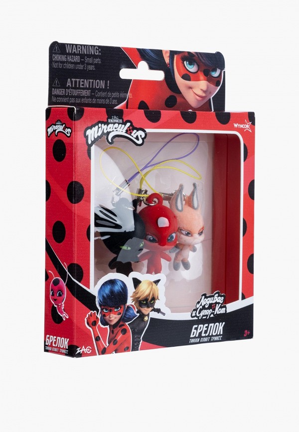 Miraculous Набор фигурок - флокированных Квами Леди Баг и Супер-кот (Тикки, Плагг, Триккс) - фото 4