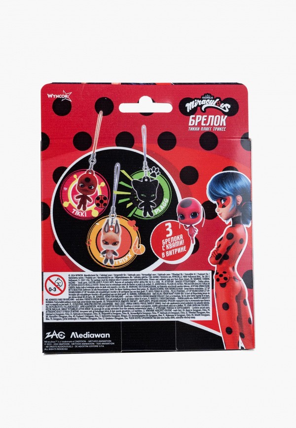 Miraculous Набор фигурок - флокированных Квами Леди Баг и Супер-кот (Тикки, Плагг, Триккс) - фото 5