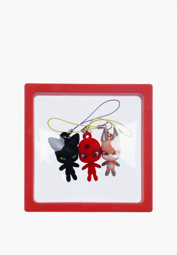 Miraculous Набор фигурок - флокированных Квами Леди Баг и Супер-кот (Тикки, Плагг, Триккс) - фото 1