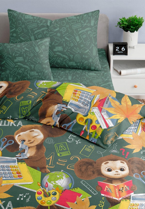 Ночь нежна Постельное белье детское - Чебурашка школьная пора - фото 3