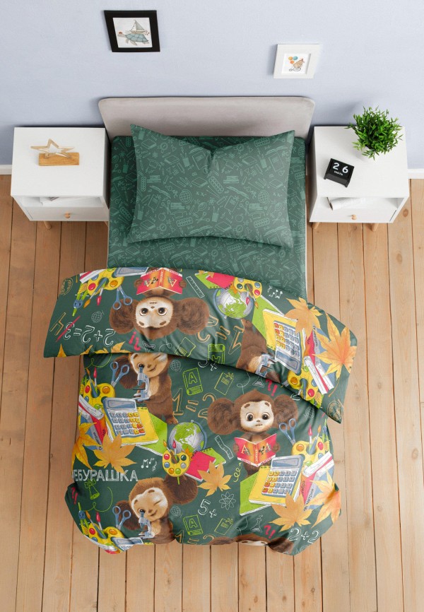 Ночь нежна Постельное белье детское - Чебурашка школьная пора - фото 2