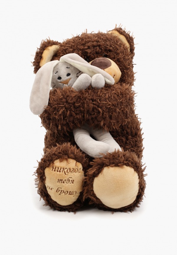 Fancy Игрушка мягкая - Медвежонок Чиба с зайцем, 27 см - фото 1