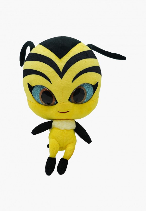 Miraculous Игрушка мягкая - Леди Баг и Супер-Кот Большой плюшевый Квами Поллен 24 см - фото 1