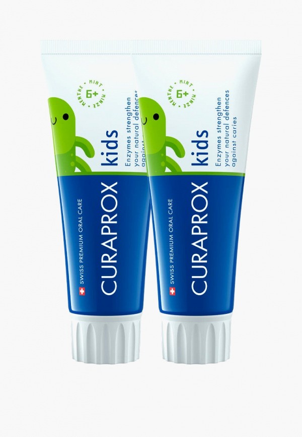 Curaprox Зубные пасты 2 шт. - со вкусом мяты - фото 1