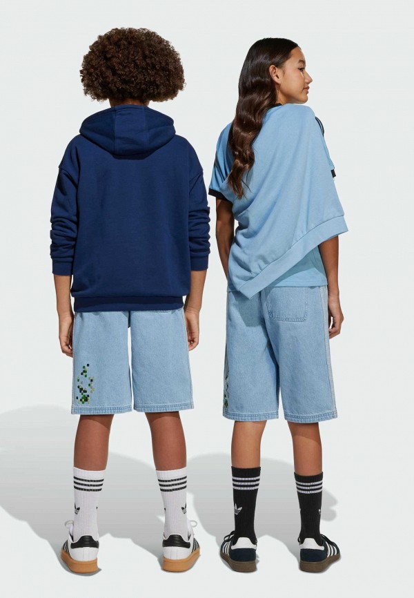 adidas Шорты джинсовые - Originals x Minecraft - фото 2