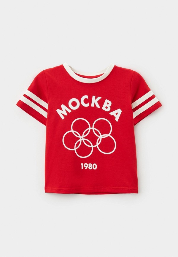 Привет Мишка Футболка - "Москва-80" - фото 1