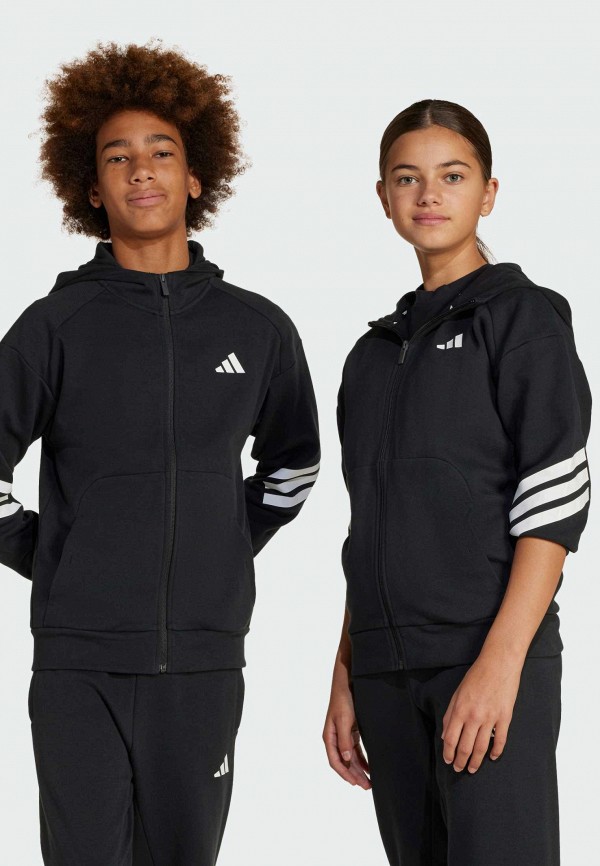 adidas Толстовка - Future Icons 3-Stripes Full-Zip Hooded - фото 1