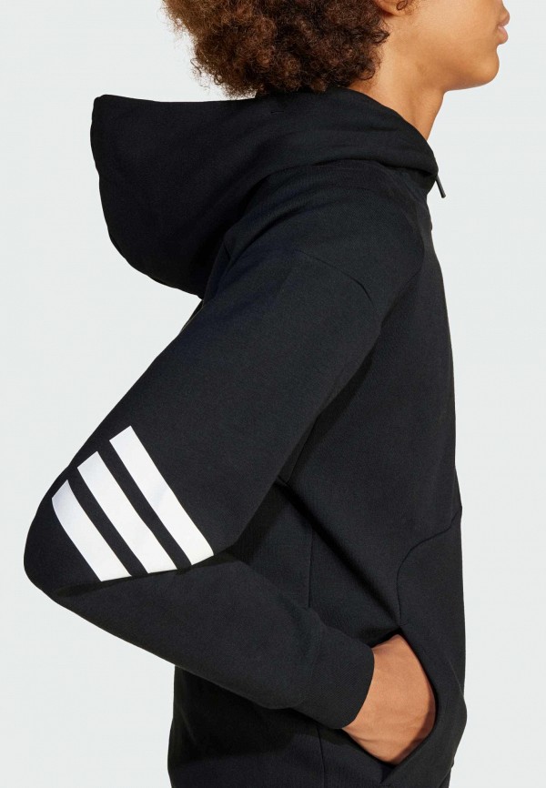 adidas Толстовка - Future Icons 3-Stripes Full-Zip Hooded - фото 5