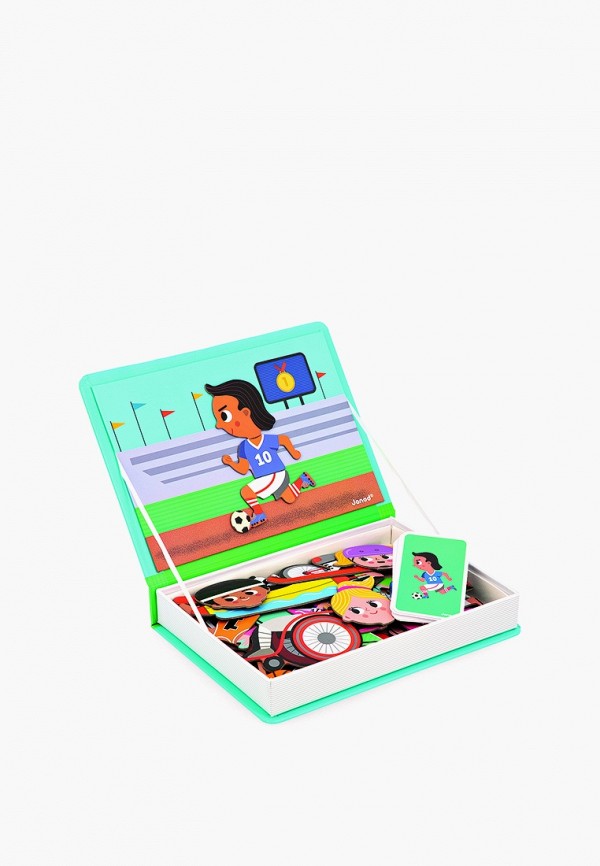 Janod Набор игровой - Магнетикбук Виды спорта - фото 2