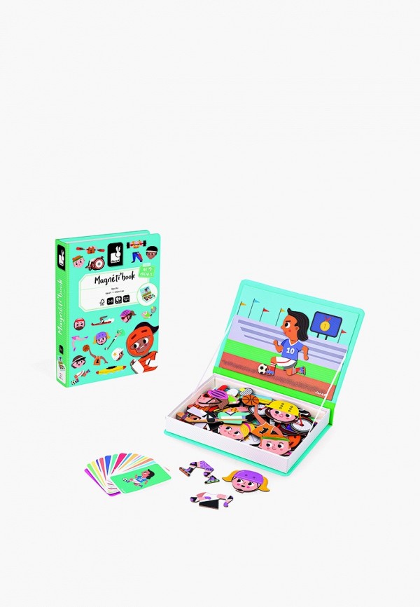 Janod Набор игровой - Магнетикбук Виды спорта - фото 3